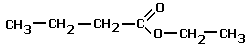 structural formula of ethyl butanoate ethyl ester of butanoic acid butyric acid cows' milk doc brown's advanced A level organic chemistry revision notes