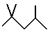 2,2,4-trimethylpentane (isooctane) skeletal formula alkane molecular structure naming