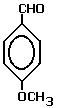  structural formula of 4-methoxybenzaldehyde molecular structure