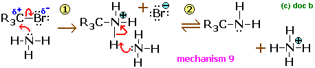 organic reaction mechanisms